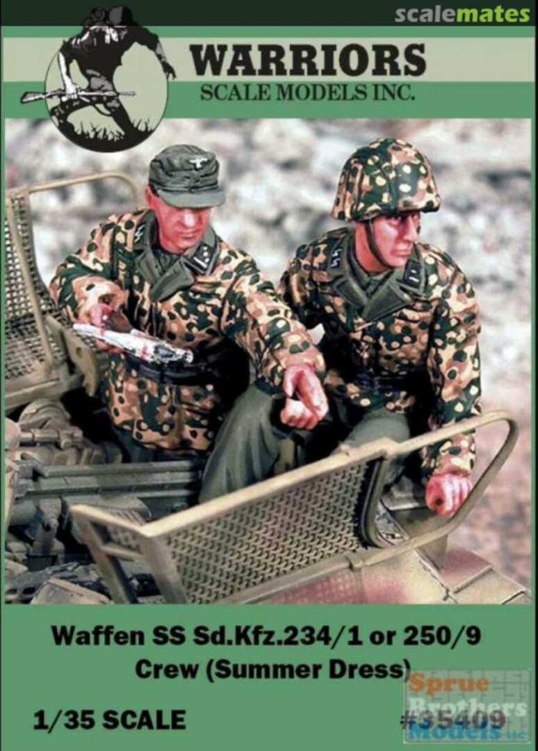 Boxart Sd.Kfz.234/1 or 250/9 SS Crew 35409 Warriors Boxart Sd.Kfz.234/1 or 250/9 SS Crew 35409 Warriors