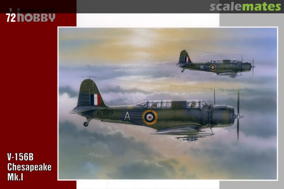 Boxart V-156B Chesapeake Mk.I SH72268 Special Hobby Boxart V-156B Chesapeake Mk.I SH72268 Special Hobby
