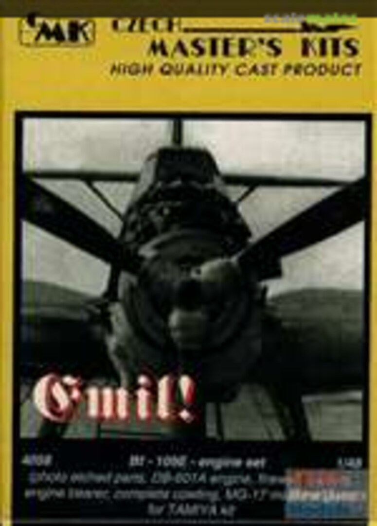 Boxart Bf109E Engine Set 4058 CMK Boxart Bf109E Engine Set 4058 CMK