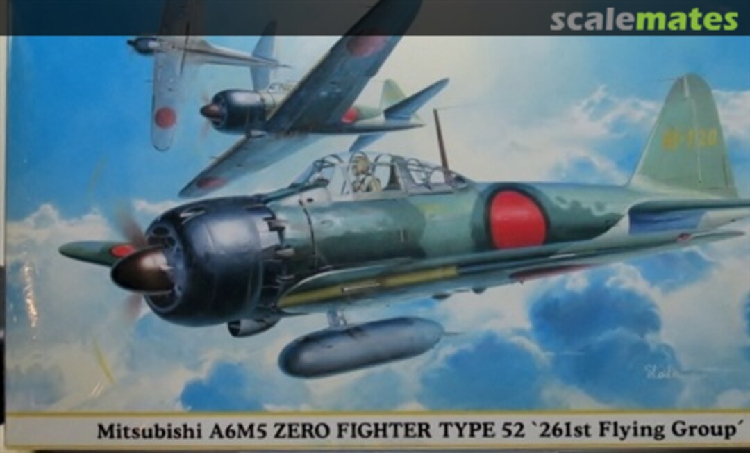 Boxart Mitsubishi A6M5 Zero Fighter Type 52 `261st Flying Group´ 09351 Hasegawa