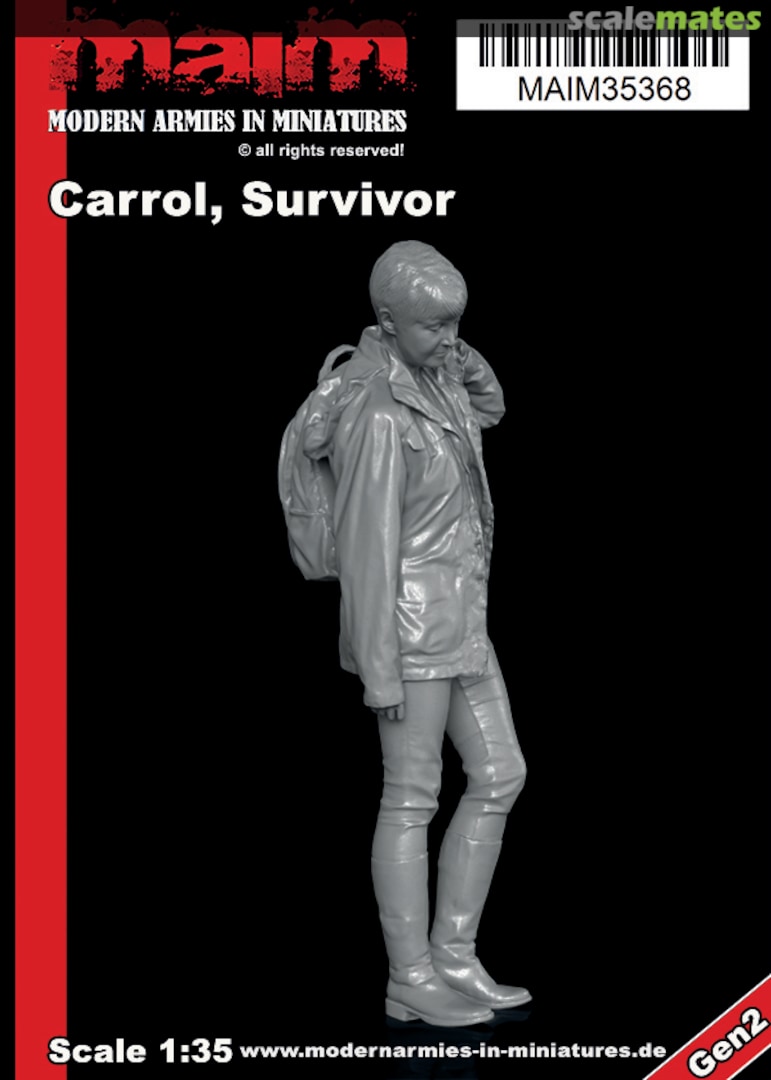 Boxart Survivor Carrol with Rucksack MAIM35368 MAiM Boxart Survivor Carrol with Rucksack MAIM35368 MAiM
