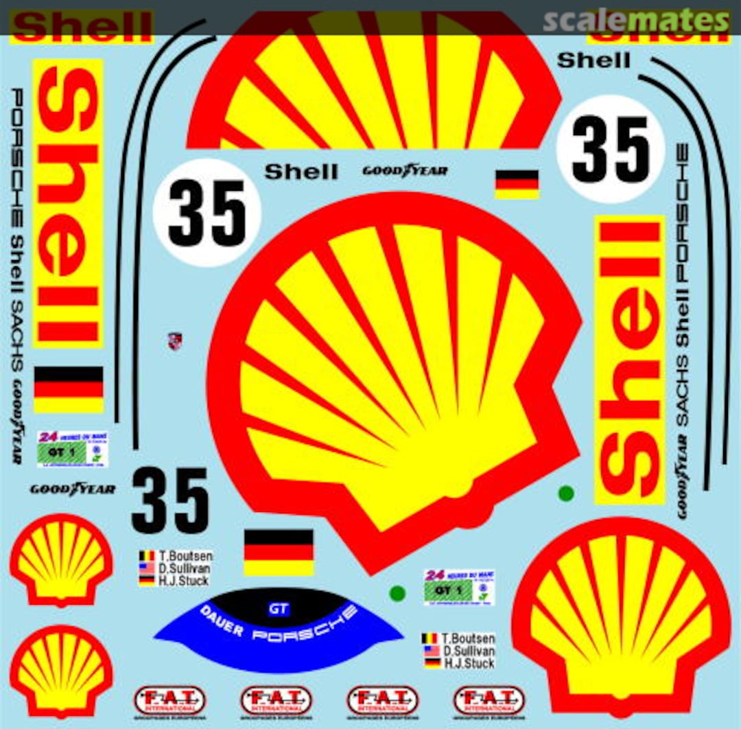 Boxart Dauer Porsche 962 LM "Shell" LM'94 D926 Museum collection