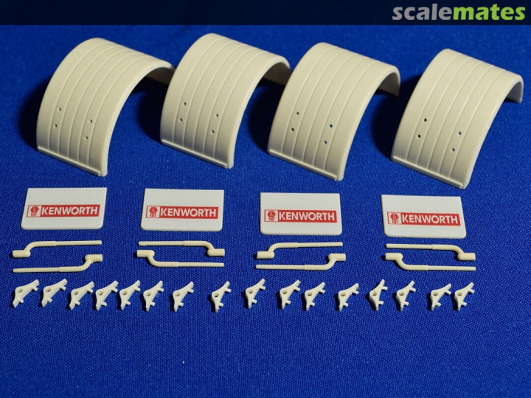 Boxart Mudguards for Aussie K200 truck ANMT-65 A&N Model Trucks