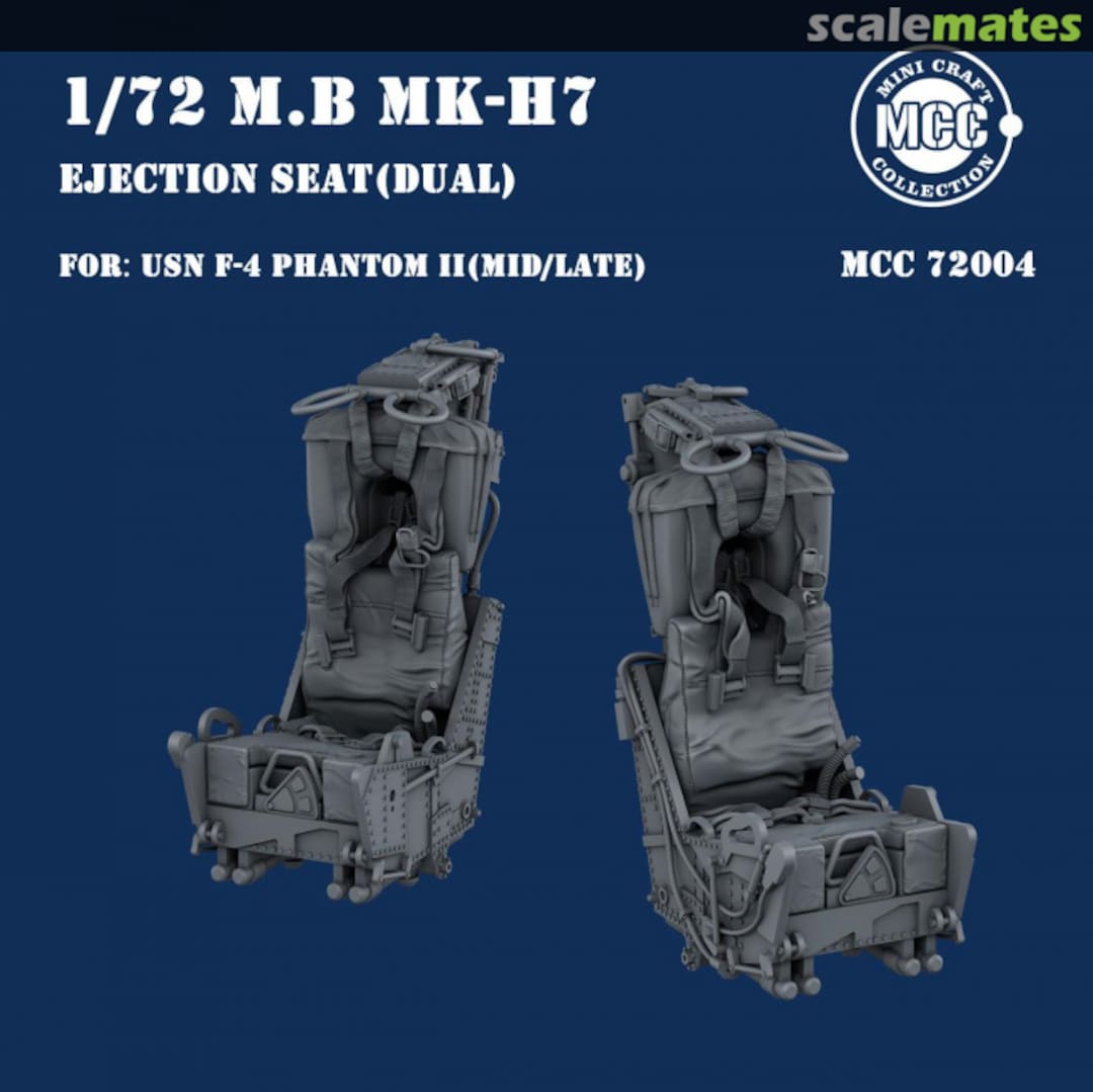 Boxart M.B.Mk H7 Ejection Seat (Dual) 72004 MINI CRAFT collection Boxart M.B.Mk H7 Ejection Seat (Dual) 72004 MINI CRAFT collection