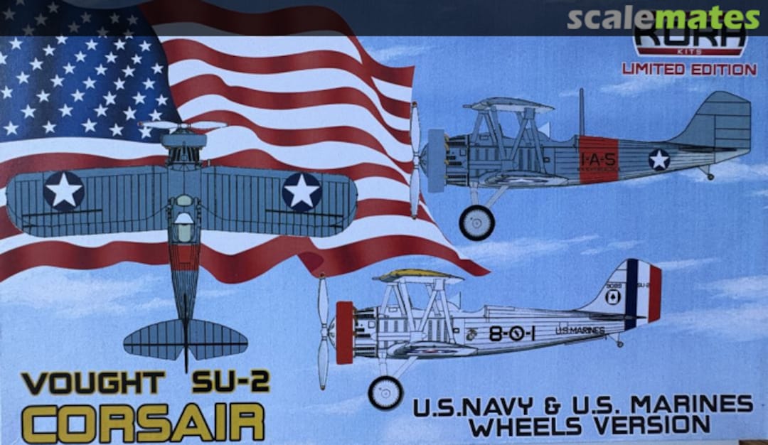 Boxart Vought SU-2 Corsair KPK72213 Kora Models
