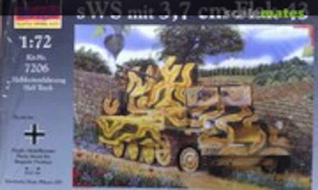 1:72 sWS mit 3,7cm Flak 43 (MACO 7206)