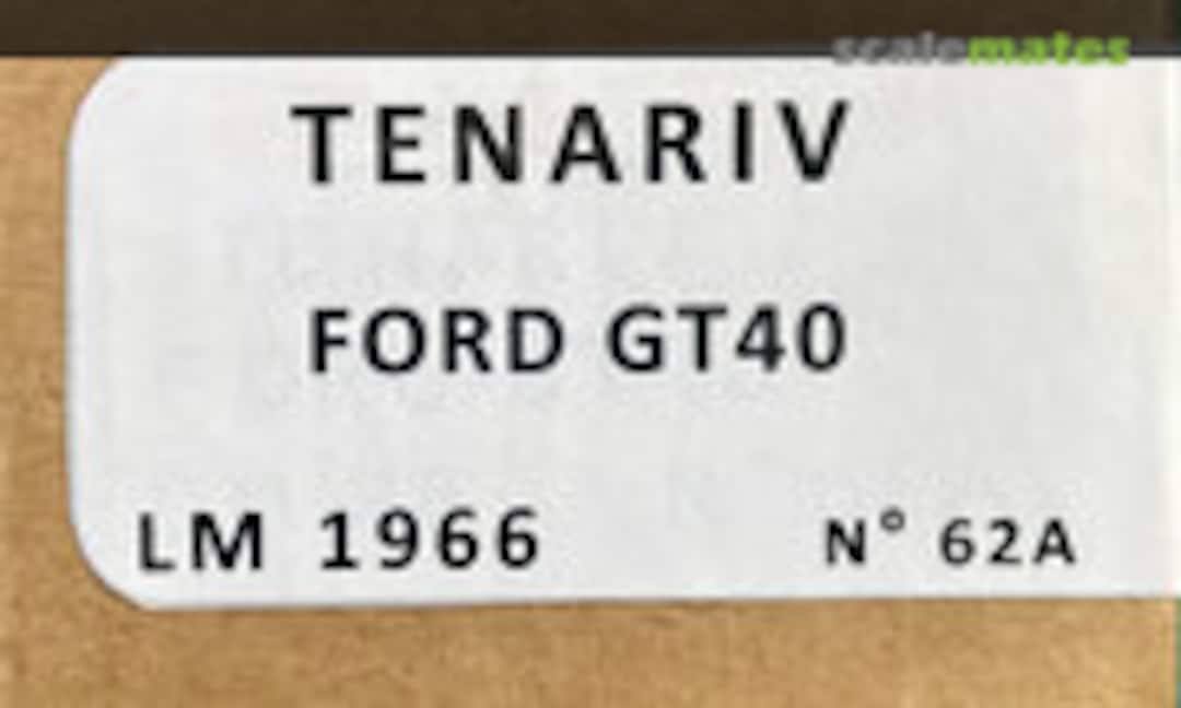 1:43 Ford GT40 (Tenariv 62A)