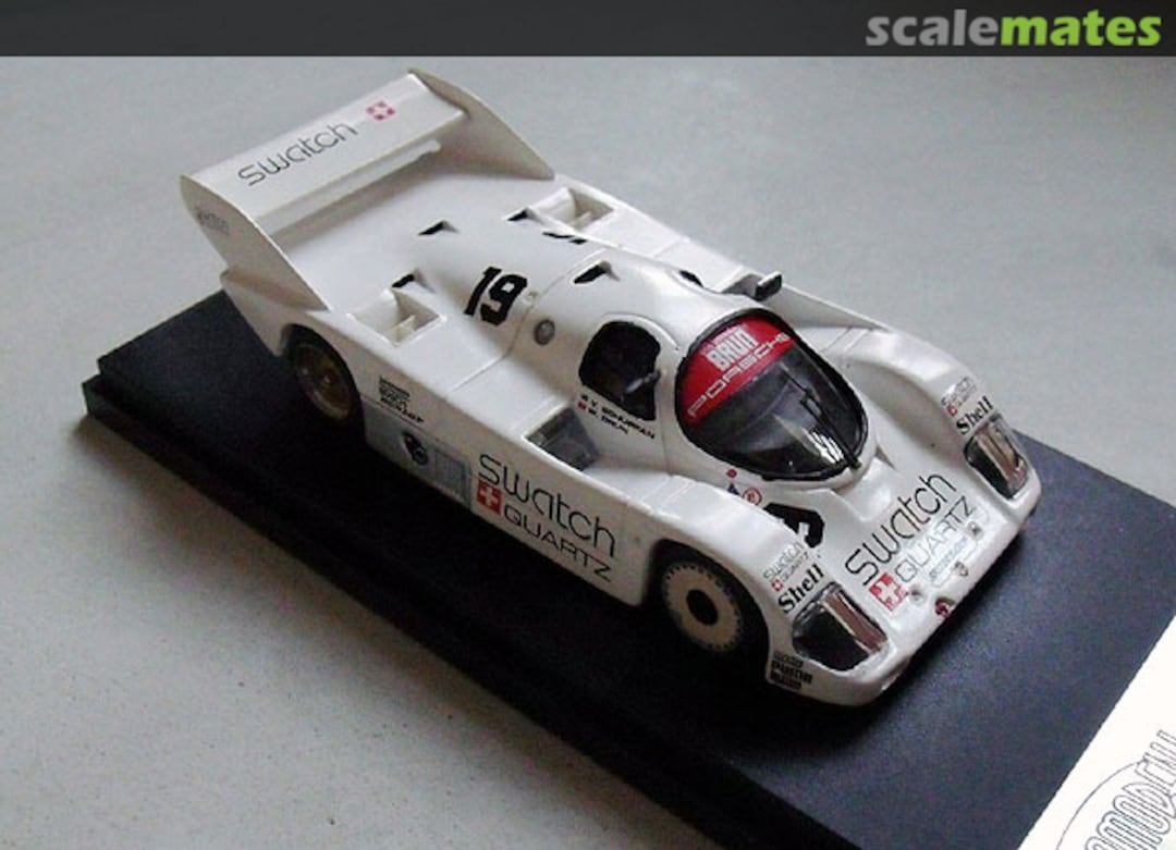 Boxart Porsche 956 "Swatch" 43107 Automodelli Studio Boxart Porsche 956 "Swatch" 43107 Automodelli Studio