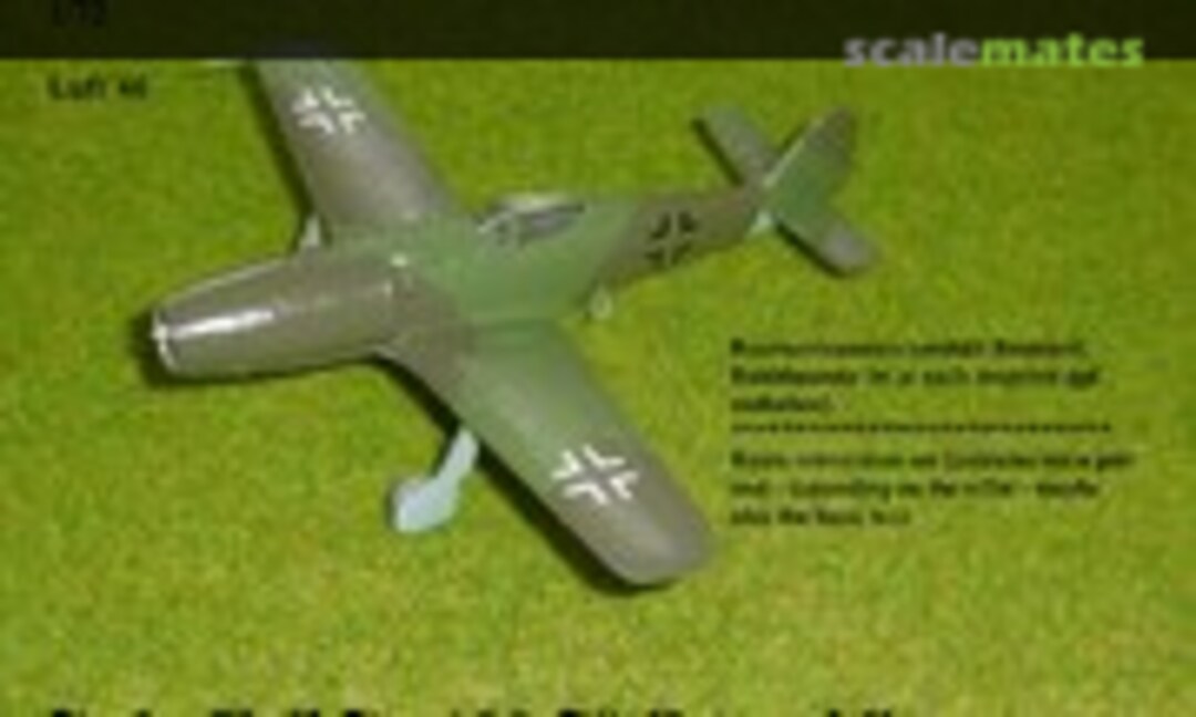 1:72 Focke Wulf Fw 190 TL Entwurf 2 (Bird Models 72073) 72073
