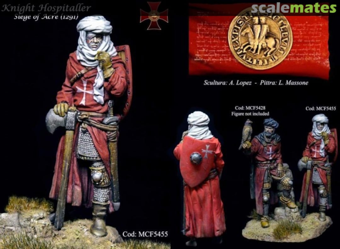 Boxart Knight Hospitaller, Siege of Acre 1291 MCF5455 Masterclass Boxart Knight Hospitaller, Siege of Acre 1291 MCF5455 Masterclass