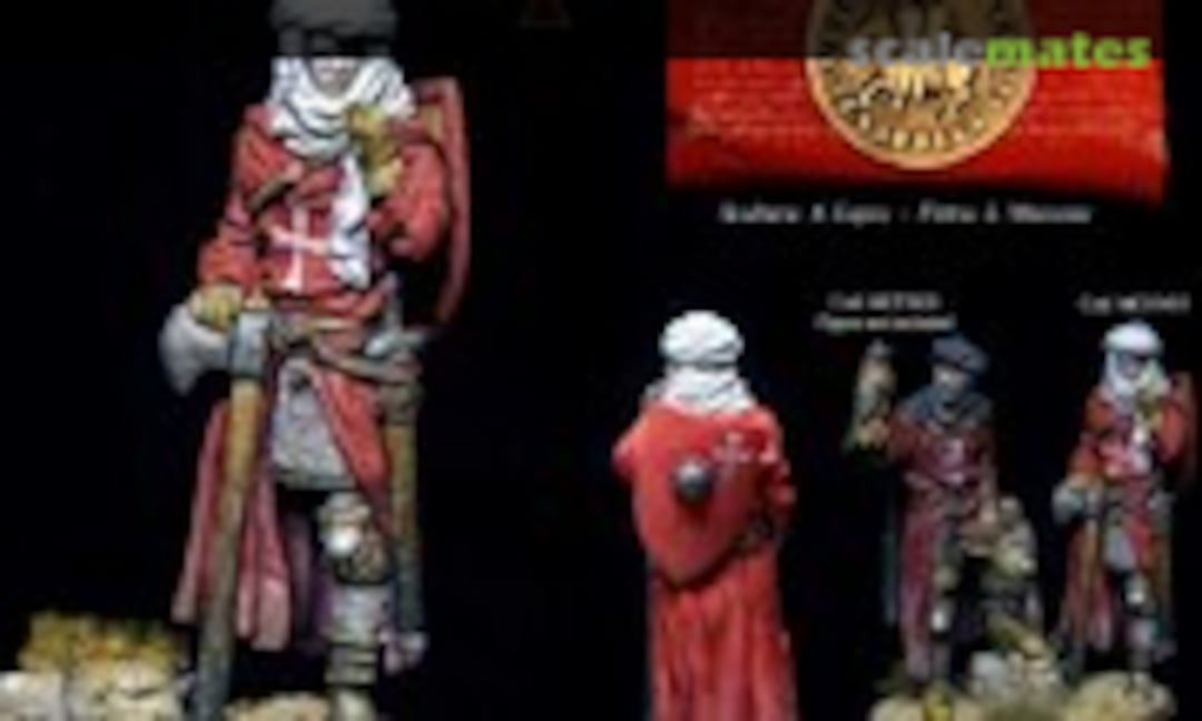54mm Knight Hospitaller, Siege of Acre 1291 (Masterclass MCF5455) MCF5455
