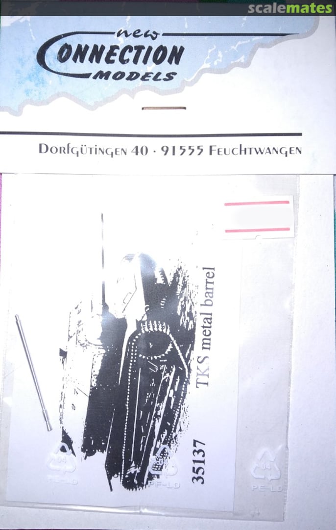 Boxart TKS metal barrel 35137 New Connection Models Boxart TKS metal barrel 35137 New Connection Models