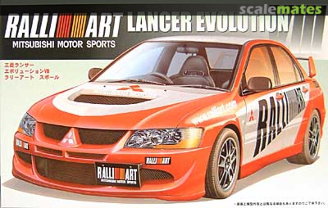 Boxart Ralli Art Lancer Evolution VIII 18837 Fujimi Boxart Ralli Art Lancer Evolution VIII 18837 Fujimi