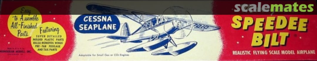 Boxart Cessna Seaplane G7 Monogram Boxart Cessna Seaplane G7 Monogram