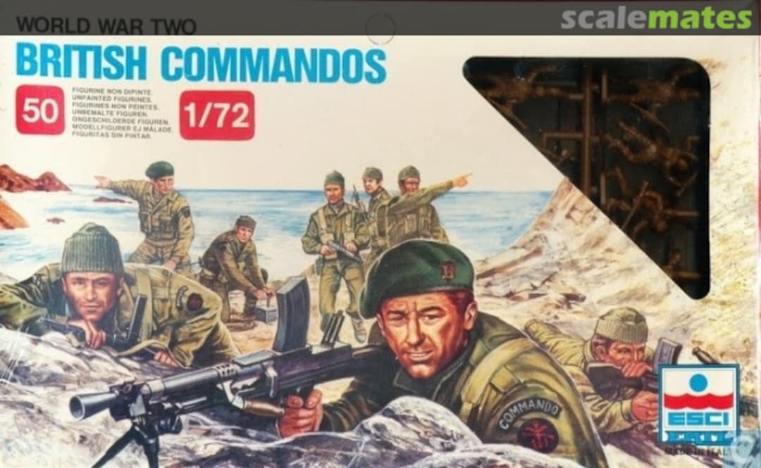 Boxart British Commandos 210 ESCI/ERTL Boxart British Commandos 210 ESCI/ERTL