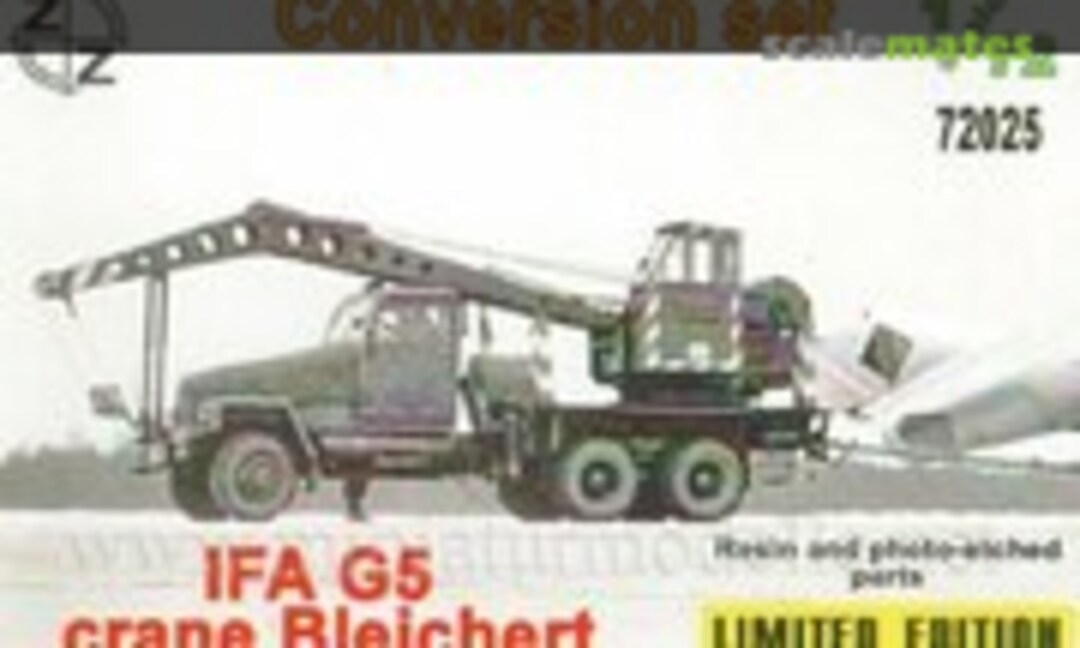 1:72 IFA G5 Crane Bleichert conversion set (ZZ Exclusive Modell 72025) 72025
