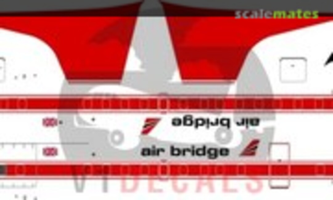 1:144 Air Bridge Lockheed L-188 Electra (V1 Decals V1D0180-144) V1D0180-144