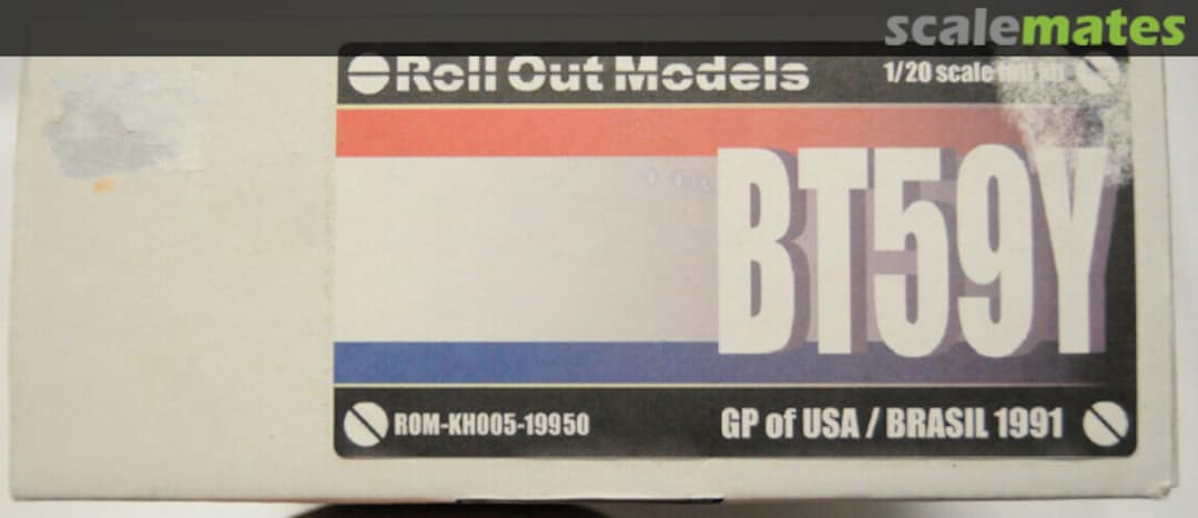 Boxart Brabham BT59Y ROM-KH005-19950 Roll Out Models Boxart Brabham BT59Y ROM-KH005-19950 Roll Out Models