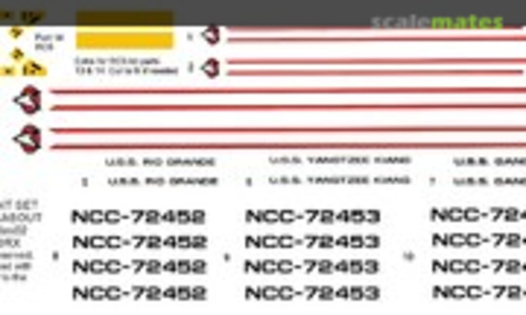 1:72 Runabout Replacement Decals (HDA Modelworx IN0420) IN0420