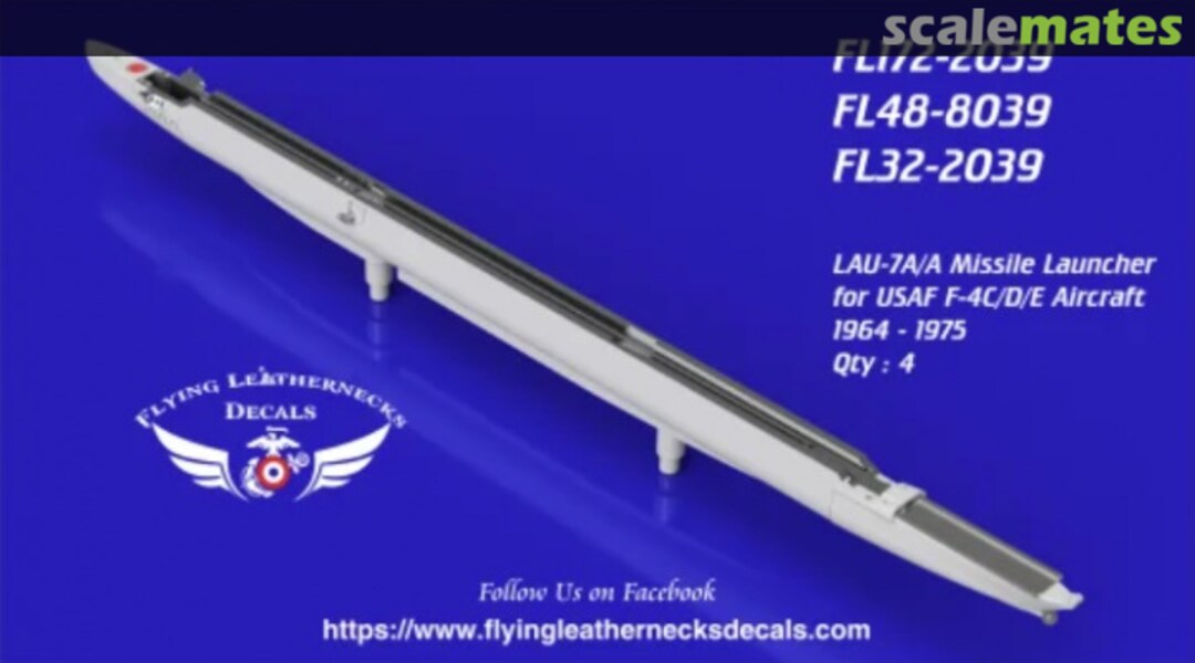Boxart LAU-7A/A Missile Launcher for USAF F-4C/D/E FL32-2039 Flying Leathernecks Boxart LAU-7A/A Missile Launcher for USAF F-4C/D/E FL32-2039 Flying Leathernecks