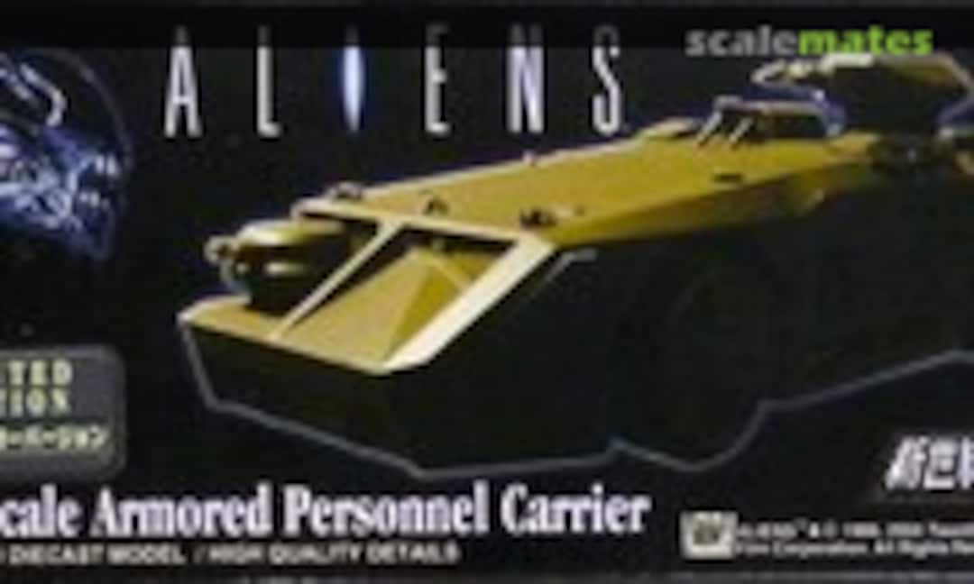 1:72 Armored Personnel Carrier Screen Color Ver. w/Alien Warrior (Aoshima 090923)