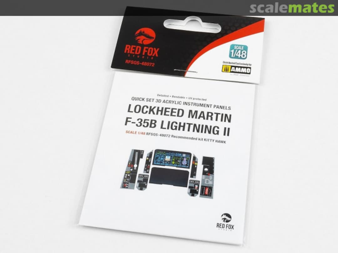 Boxart Lockheed Martin F-35B Lightning II RFSQS-48072 Red Fox Studio Boxart Lockheed Martin F-35B Lightning II RFSQS-48072 Red Fox Studio