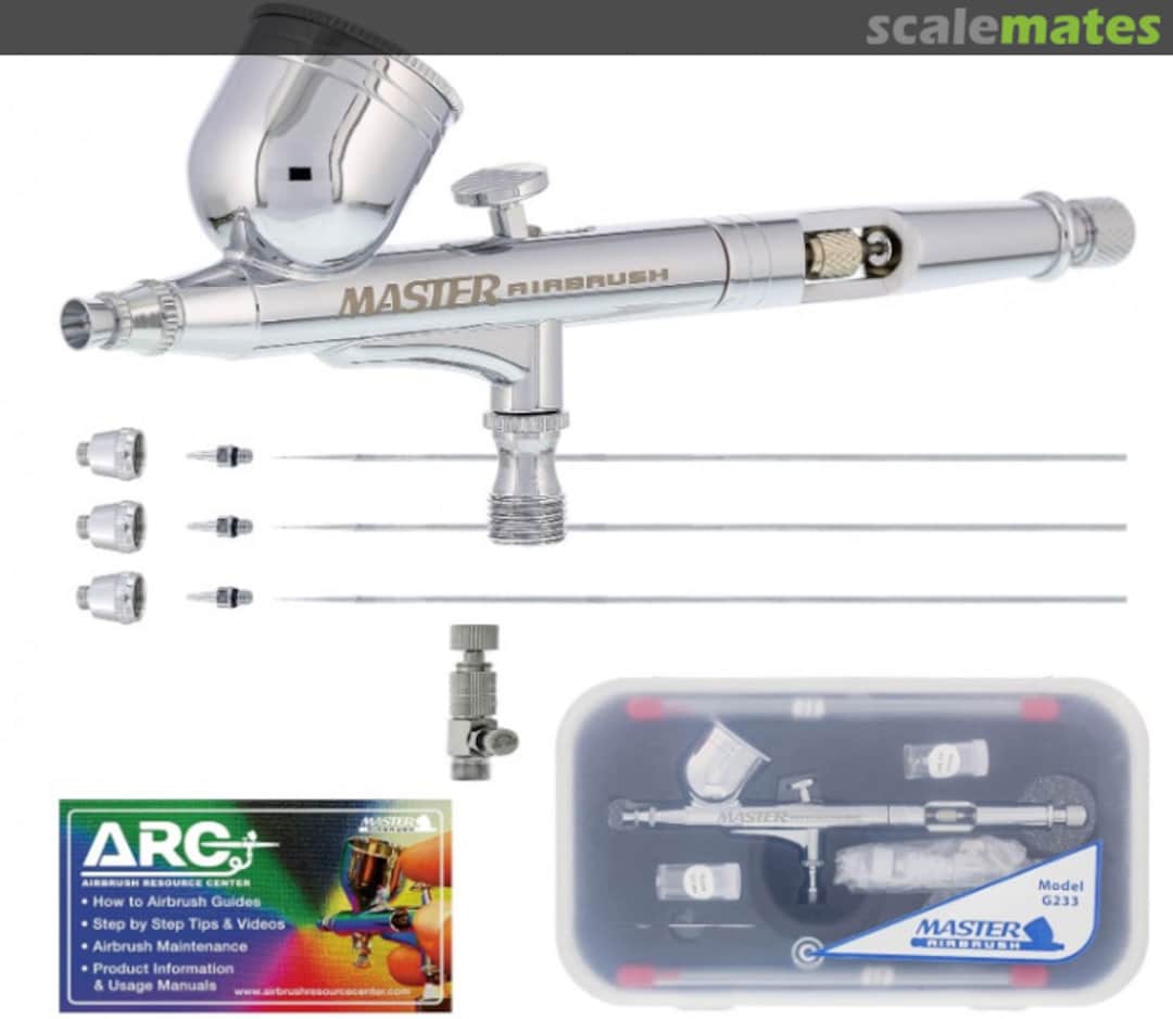 Boxart Gravity Feed Airbrush G233 Master Airbrush Boxart Gravity Feed Airbrush G233 Master Airbrush