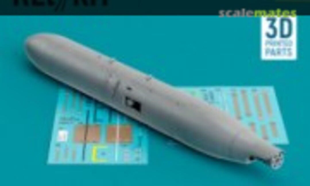 1:32 SUU-16A 20mm gun pod (closed gun bay) (ResKit RS32-0467) RS32-0467