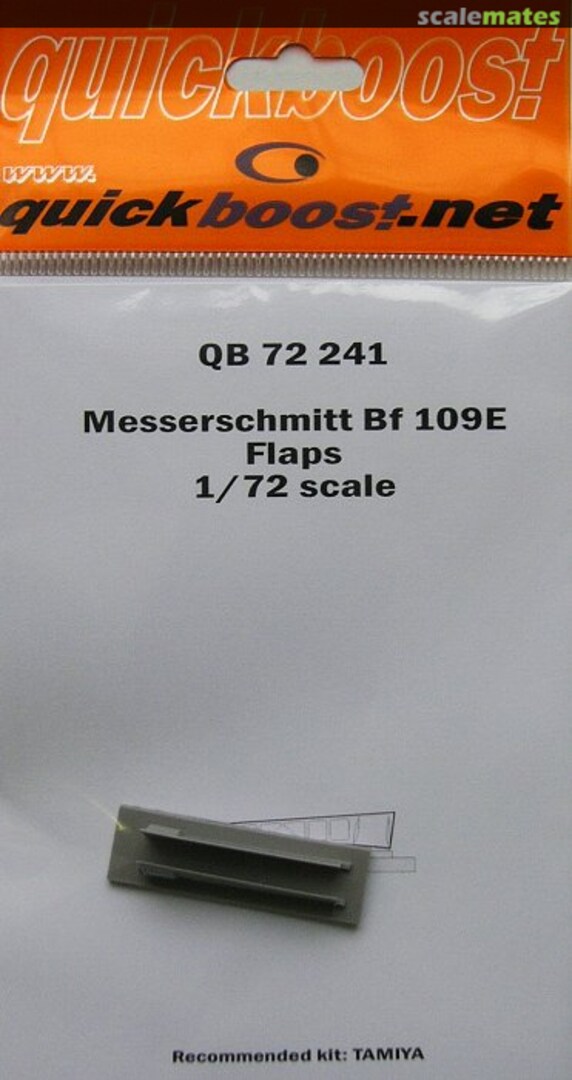 Boxart Messerschmitt Bf 109E Flaps QB 72 241 Quickboost