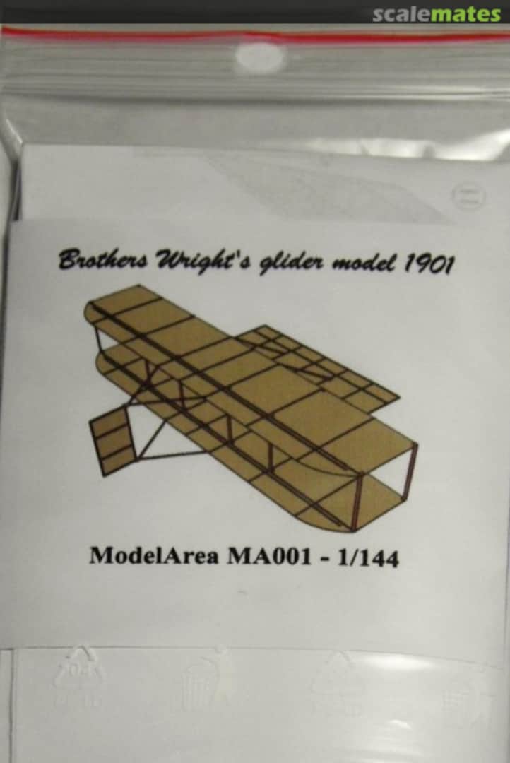 Boxart Brothers Wright's Glider Model 1901 MA001 Model Area Boxart Brothers Wright's Glider Model 1901 MA001 Model Area