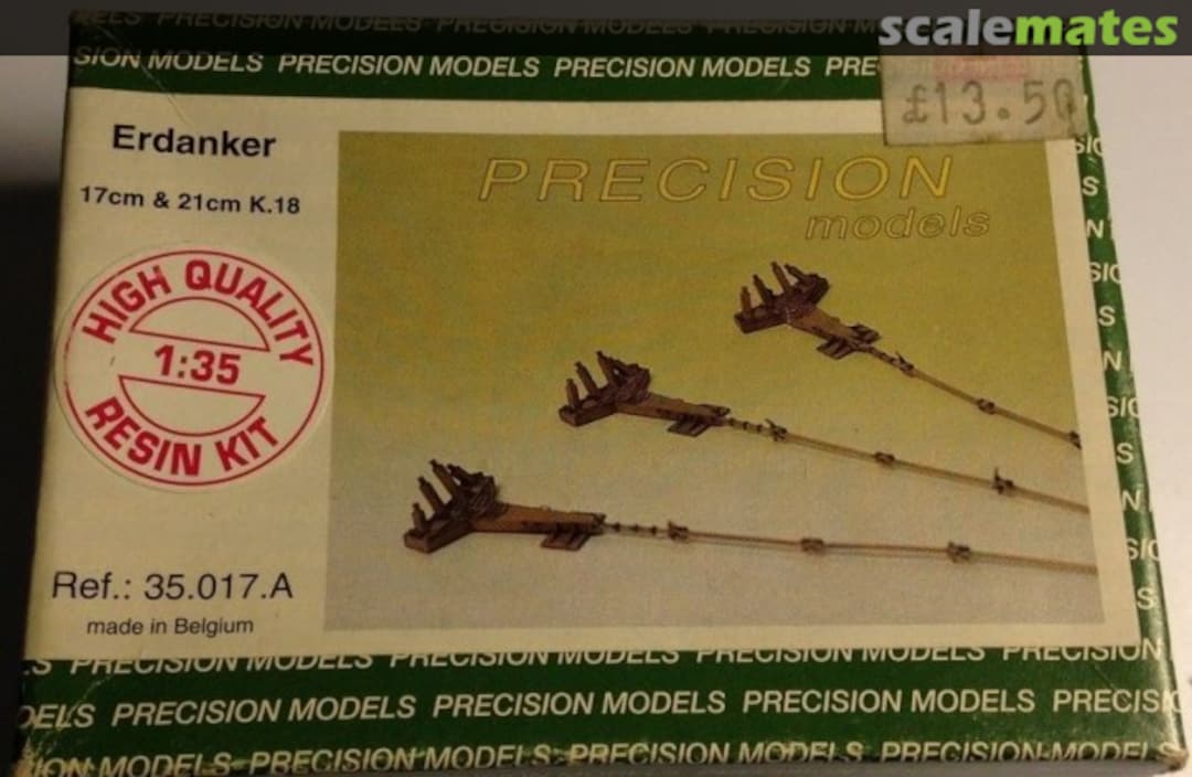Boxart Erdanker für 17 & 21cm Kanone 35.017 Precision Models Boxart Erdanker für 17 & 21cm Kanone 35.017 Precision Models