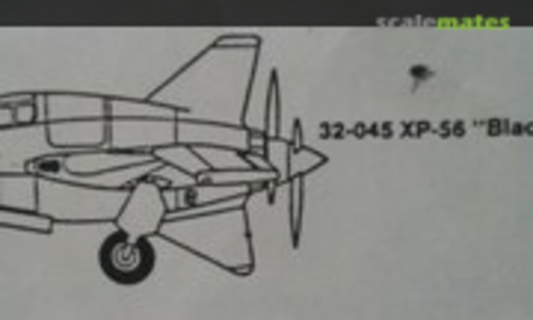 1:32 Northrop XP-56 Black Bullet (Combat Models 32-036) 32-036