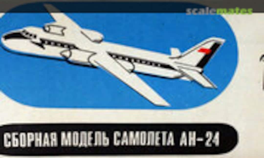 1:154 Antonov An-24 (Krugozor (Кругозор) MG 085-01-1832)
