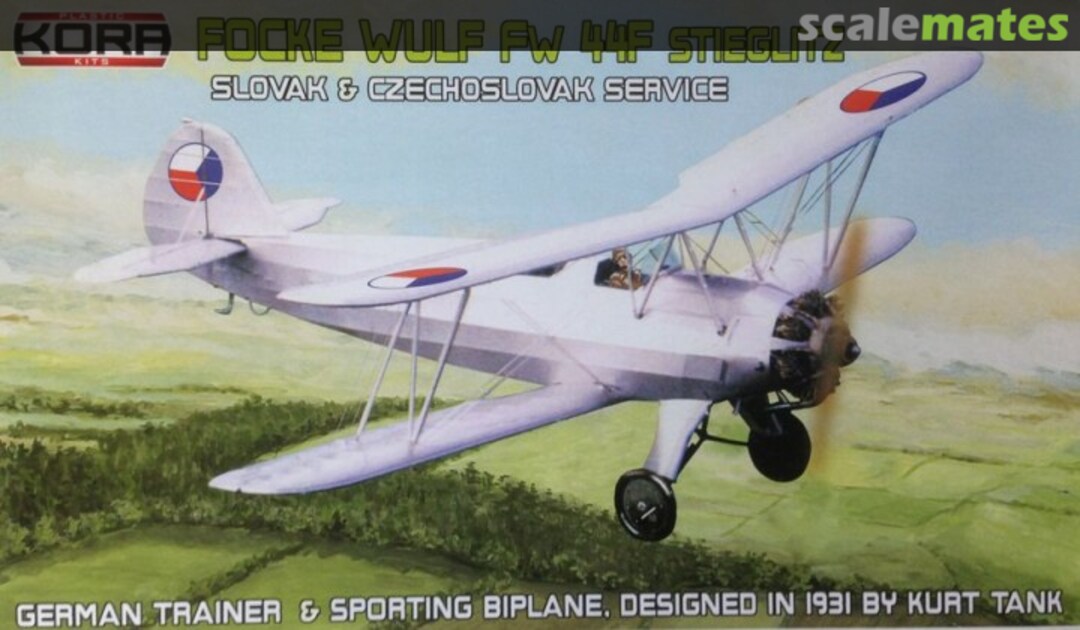 Boxart Focke Wulf Fw 44F Stieglitz KPK72046 Kora Models Boxart Focke Wulf Fw 44F Stieglitz KPK72046 Kora Models