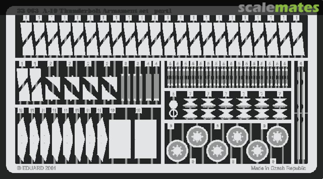 Boxart A-10 Thunderbolt Armament set 32063 Eduard Boxart A-10 Thunderbolt Armament set 32063 Eduard