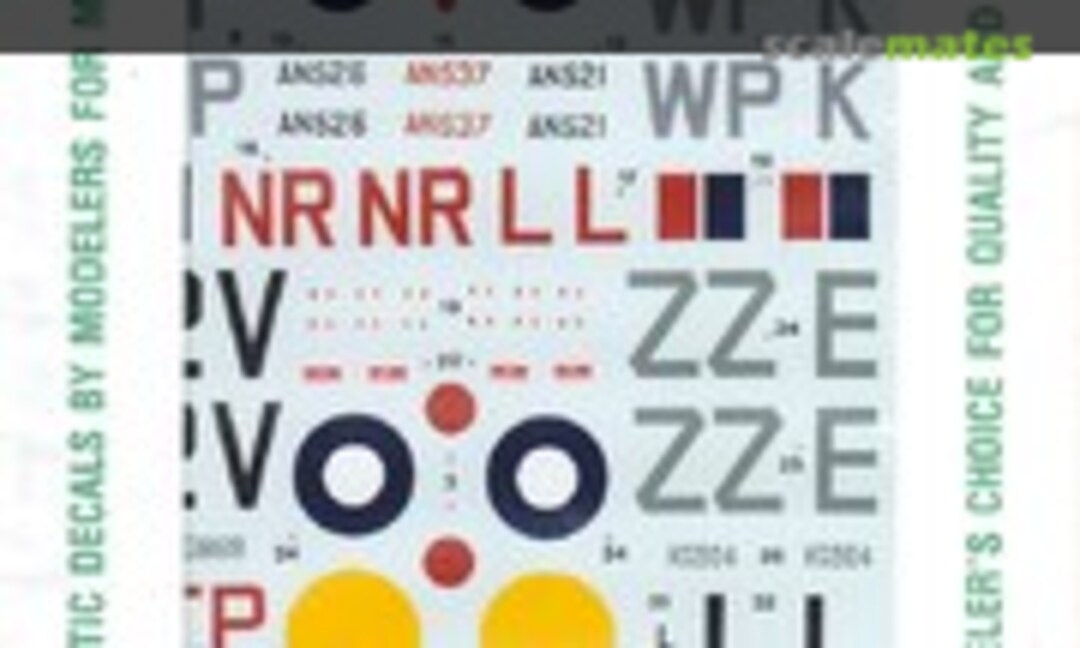 1:72 B-17 Fortress and B-24 Liberators (Xtradecal X021-72) X021-72