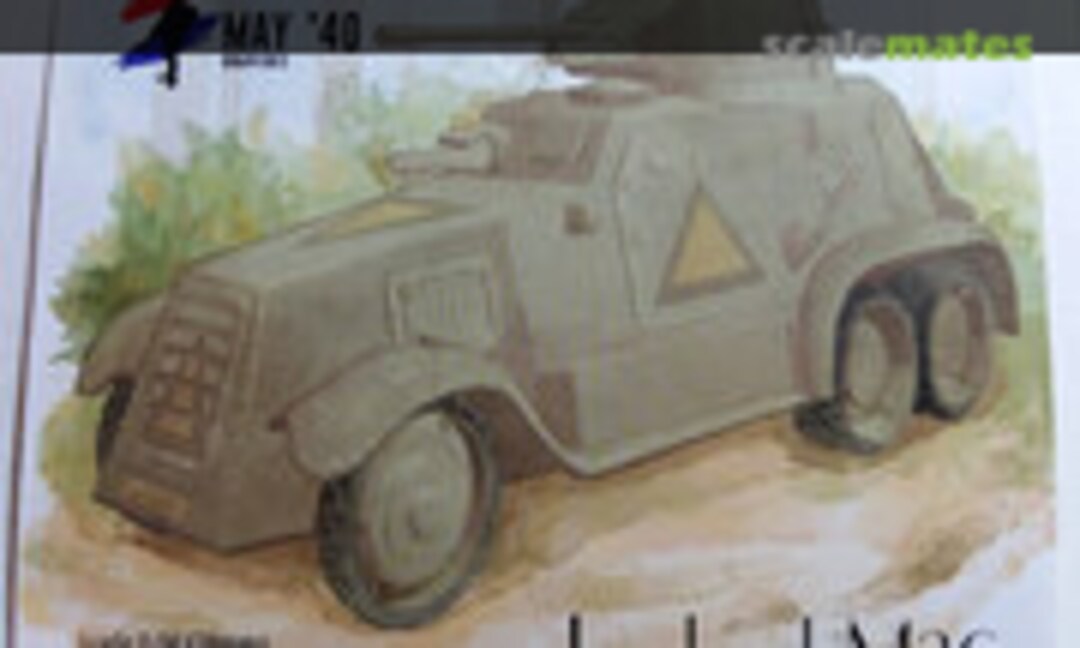 1:56 Landsverk M36 armoured car (May ’40 Miniatures M36) M36