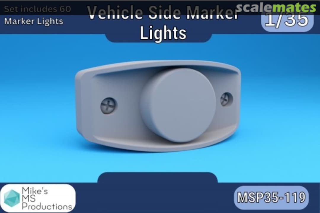 Boxart Vehicle Side Marker Light MSP35-119 Mike's MS Productions Boxart Vehicle Side Marker Light MSP35-119 Mike's MS Productions