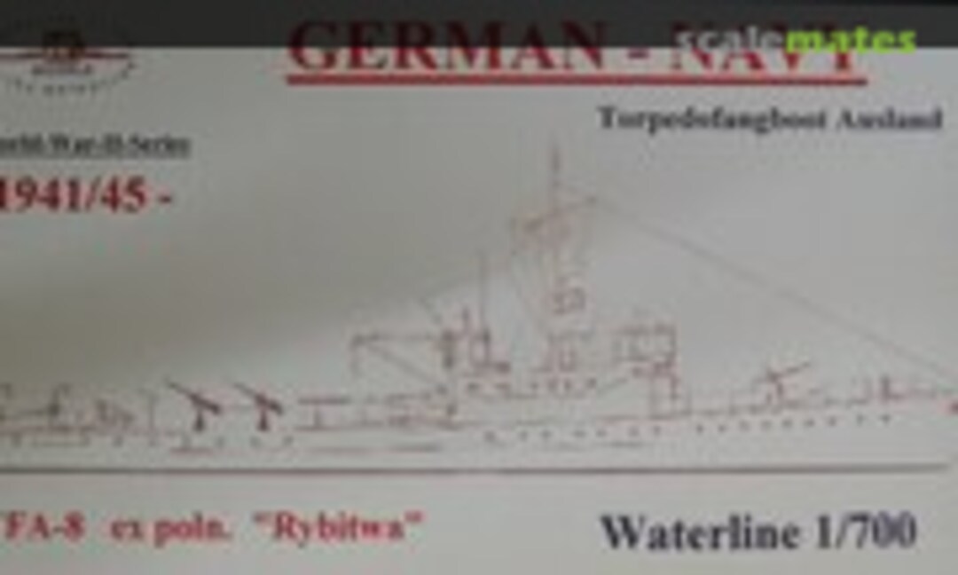 1:700 Torpedofangboot Ausland TFA-8 ex. poln. "Rybitwa" (HP-Models WW II-WL-G-) WW II-WL-G-