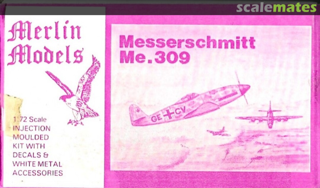 Boxart Messerschmitt Me.309 None Merlin Models Boxart Messerschmitt Me.309 None Merlin Models
