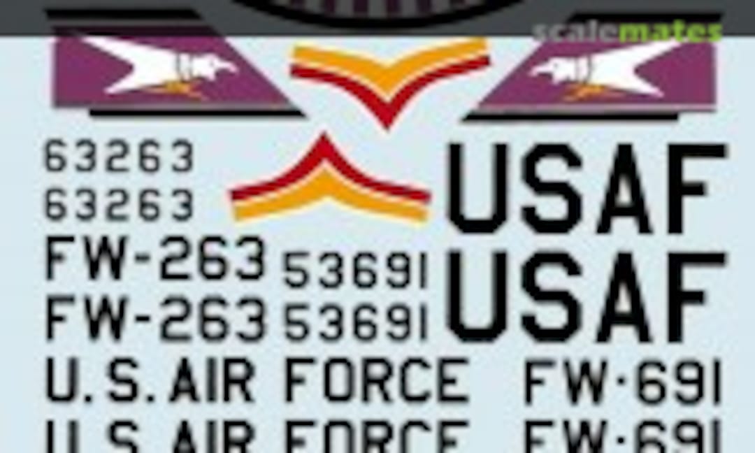 1:48 USAF F-100D Super Sabre (SuperScale International 48-81) 48-81