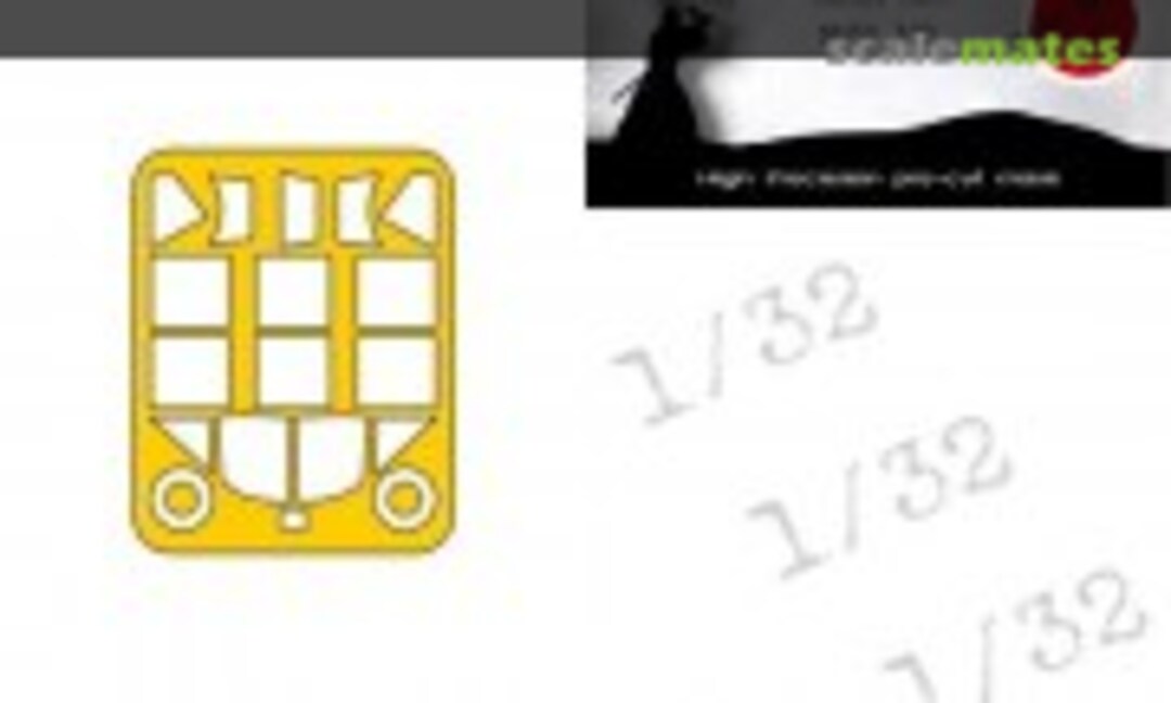 1:32 Messerschmitt Bf 109 G-2 / G-4 - Canopy Mask (DEAD Design Models NM32101) NM32101