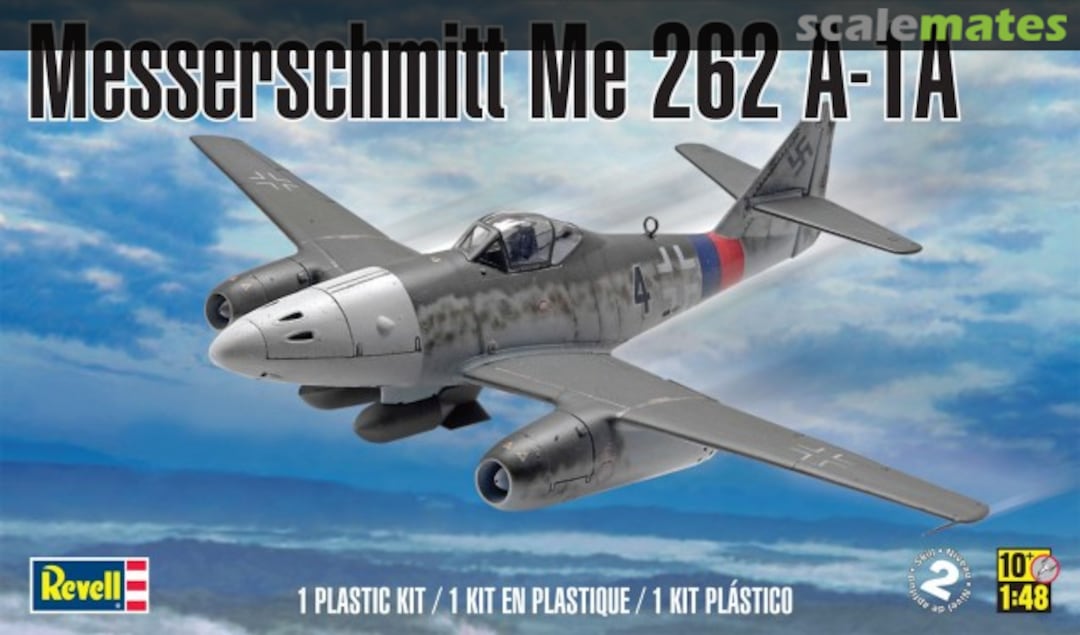 Boxart Messerschmitt Me 262 A-1A 85-5322 Revell Boxart Messerschmitt Me 262 A-1A 85-5322 Revell