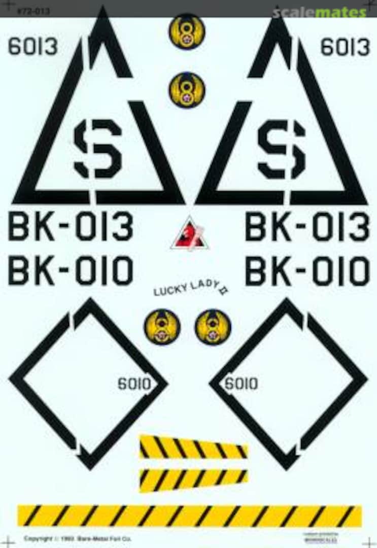 Boxart B-50A Superfortress 72-13 Experts-Choice Decal