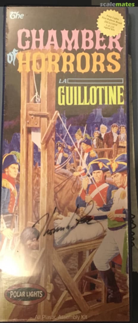 Boxart Tom Lowe Signed La Guillotine 5091 Polar Lights Boxart Tom Lowe Signed La Guillotine 5091 Polar Lights