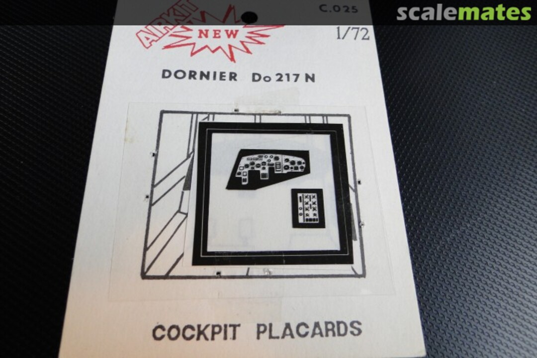 Boxart Dornier Do-217 N C.025 Airkit Boxart Dornier Do-217 N C.025 Airkit