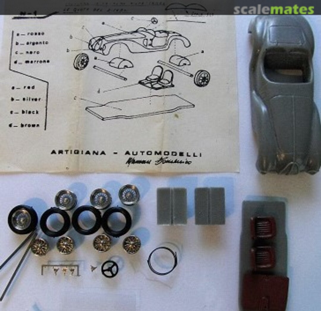 Boxart Auto Avio Costruzioni 815 1 Artigiana Automodelli Boxart Auto Avio Costruzioni 815 1 Artigiana Automodelli