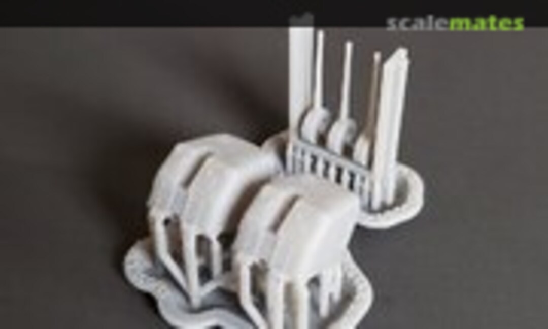 1:300 Destroyer Escort 5"/38 cal. Mounts (Mk.30 single mounts) (Model Monkey MM300-RuddTrts)