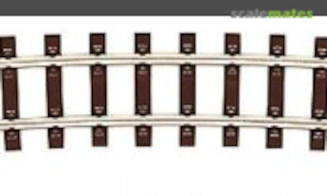 Track crvd f-t/o HOn30 12/ (Roco 32205)