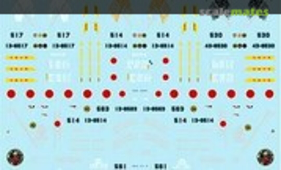 1:144 JASDF Mitsubishi F-2A 6SQ `Skull Rideres` #2 (MYK Design A-385) A-385